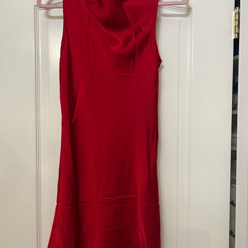 Hello Molly Vibrant Red Mini Dress